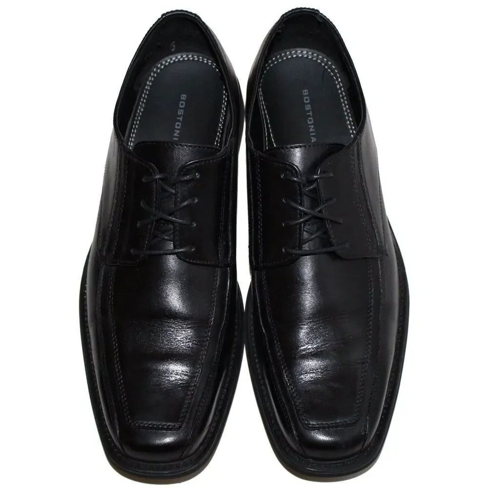Bostonian Howes 26705 Black Dress Oxfords Size 9.5